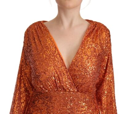 Aniye By - Sequin Embellished Wrap Mini Dress