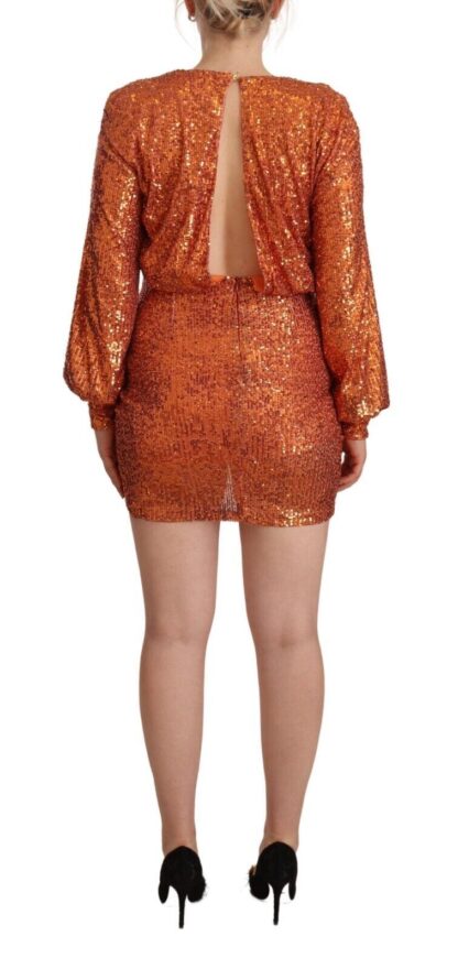 Aniye By - Sequin Embellished Wrap Mini Dress