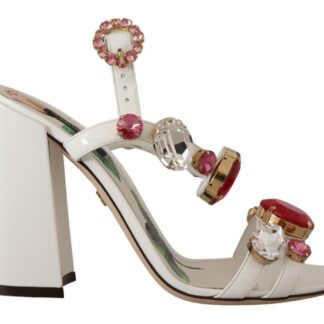 Dolce & Gabbana - Canvas Ankle Strap Wedge Heels Sandals