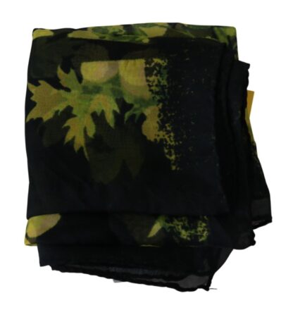 GF Ferre - Elegant Floral Silk Scarf