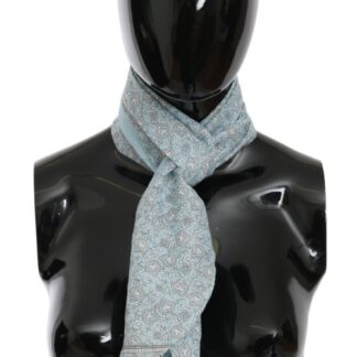 Ermanno Scervino - Sleek Silver Silk Neck Scarf for Men