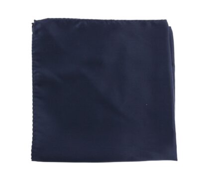 Dolce & Gabbana - Elegant Silk Pocket Square in Lustrous Blue