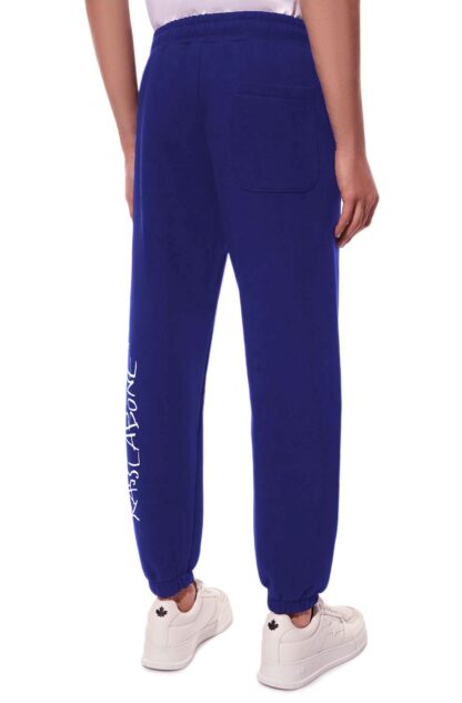 Comme Des Fuckdown - Blue Cotton Men Sweatpant