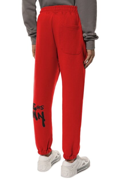 Comme Des Fuckdown - Pink Cotton Men Sweatpant