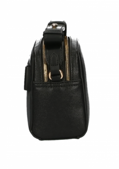 Plein Sport - Sleek Black Double-Zip Crossbody Bag