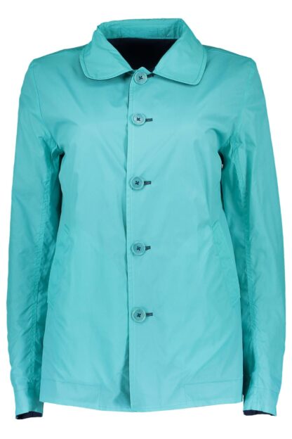 Gant - Blue Cotton Women Jacket