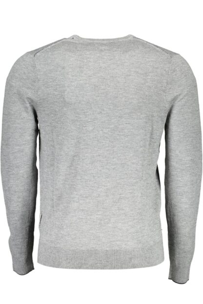 Napapijri - Gray Wool Men Sweater