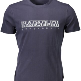 Napapijri - Gray Cotton Men T-Shirt