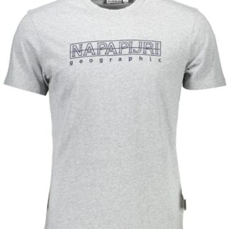 Napapijri - Green Cotton Men T-Shirt