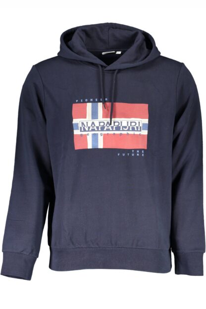 Napapijri - Blue Cotton Men Sweater