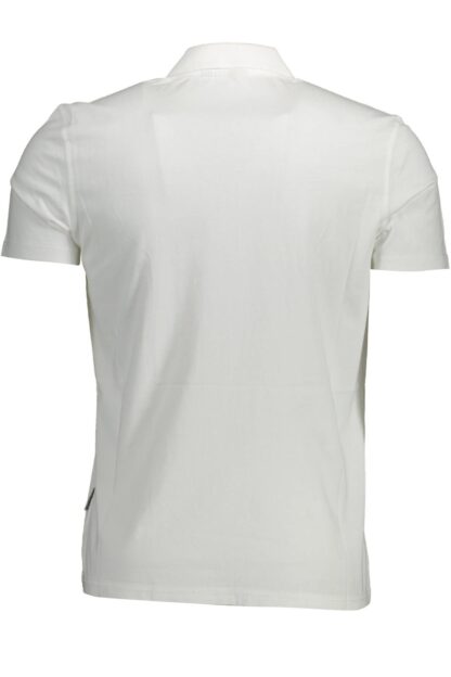 Napapijri - White Cotton Men Polo Shirt