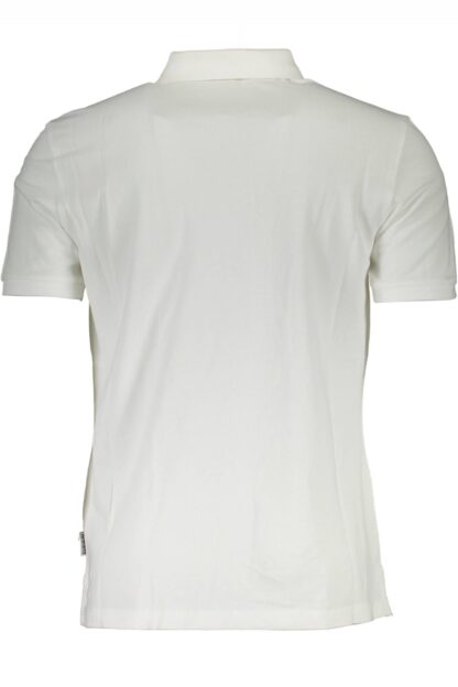 Napapijri - White Cotton Men Polo Shirt