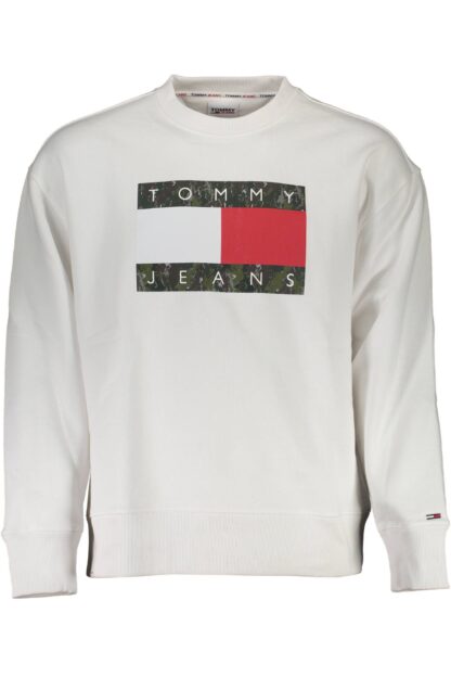 Tommy Hilfiger - White Cotton Men Sweater