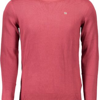 Napapijri - Red Organic Cotton Men Sweater