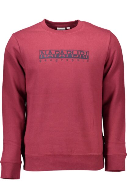 Napapijri - Red Organic Cotton Men Sweater