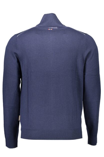 Napapijri - Blue Wool Men Sweater