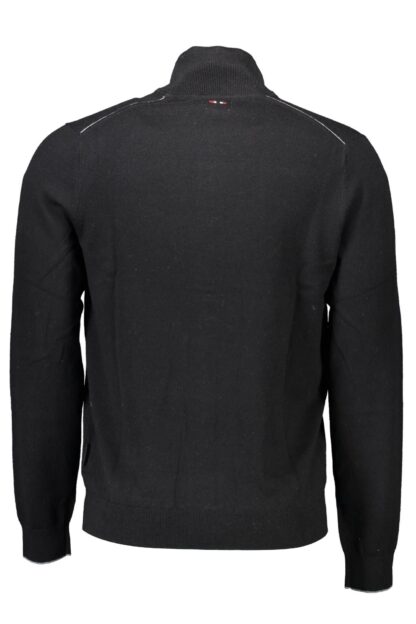 Napapijri - Black Wool Men Sweater