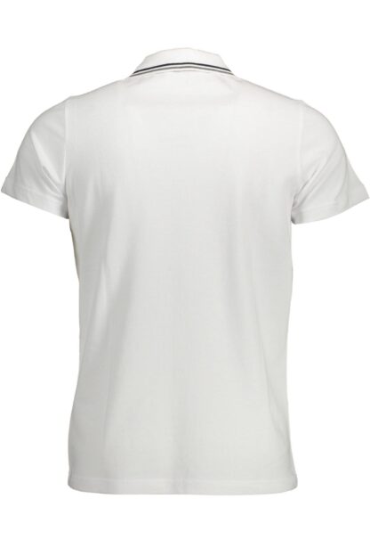 Cavalli Class - White Cotton Men Polo Shirt