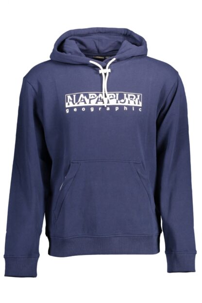 Napapijri - Blue Cotton Men Sweater