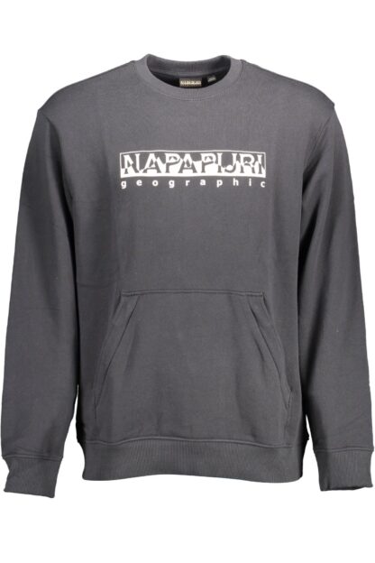 Napapijri - Black Cotton Men Sweater