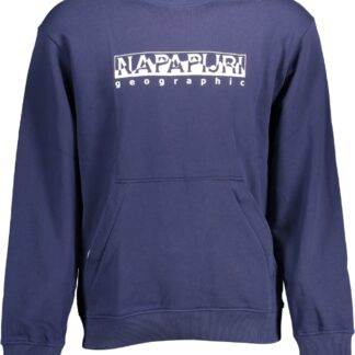 Napapijri - Blue Cotton Men Sweater