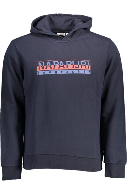 Napapijri - Blue Cotton Men Sweater