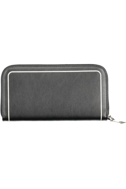 BYBLOS - Black Polyurethane Women Wallet