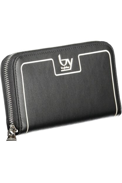 BYBLOS - Black Polyurethane Women Wallet