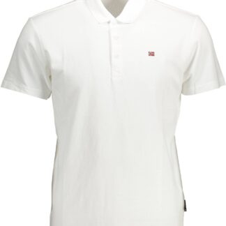 Napapijri - White Cotton Men Polo