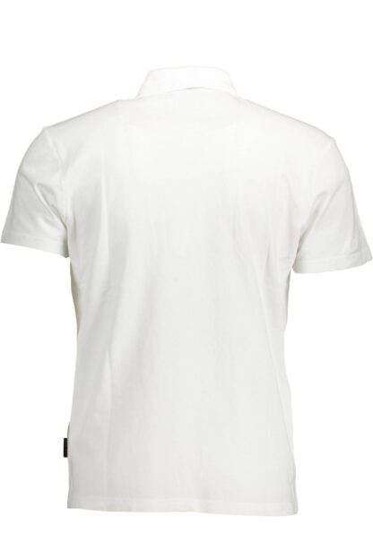 Napapijri - White Cotton Men Polo Shirt