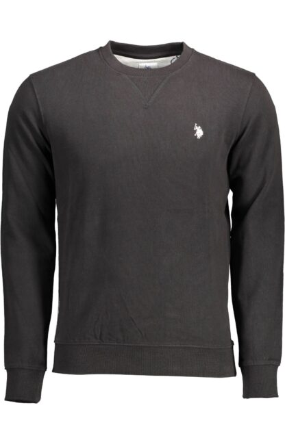 U.S. POLO ASSN. - Black Cotton Men Sweater