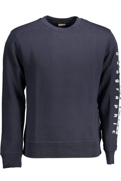 Napapijri - Blue Cotton Men Sweater