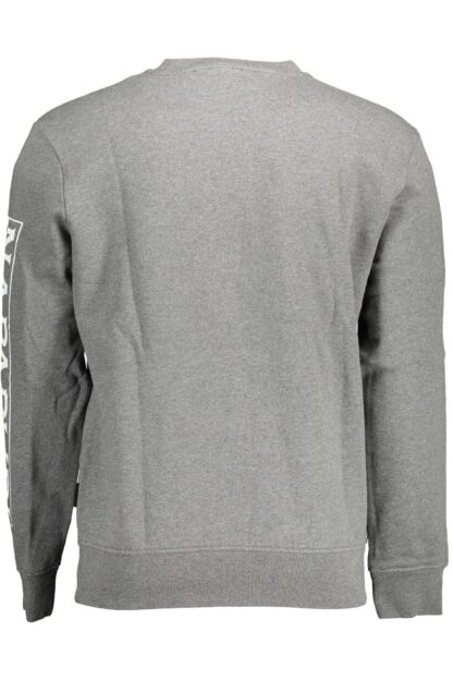 Napapijri - Gray Cotton Men Sweater