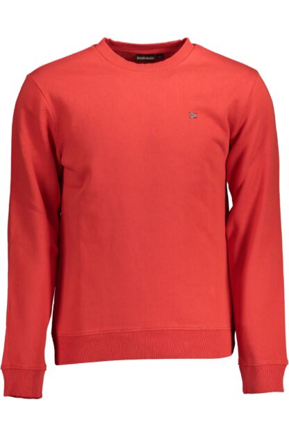 Napapijri - Red Organic Cotton Men Sweater