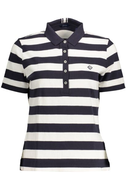 Gant - Blue Cotton Women Polo Shirt