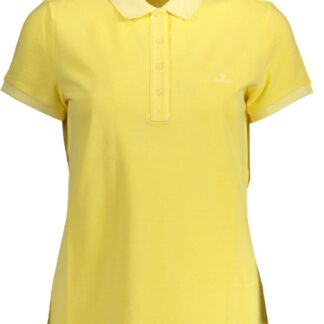 Gant - Yellow Cotton Women Polo Shirt