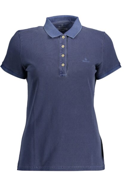 Gant - Blue Organic Cotton Women Polo