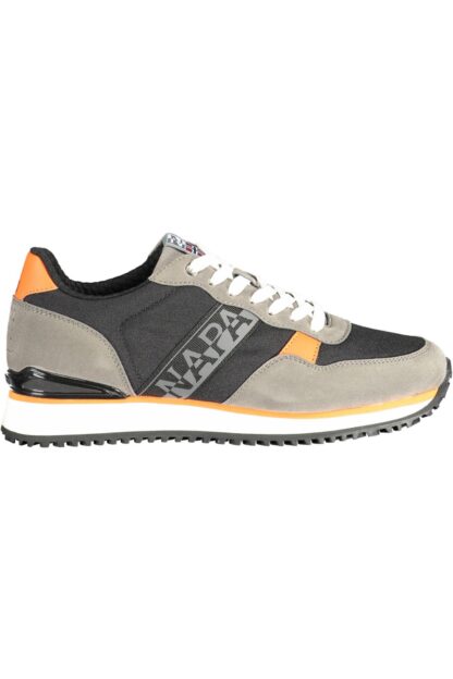 Napapijri - Gray Polyester Men Sneaker