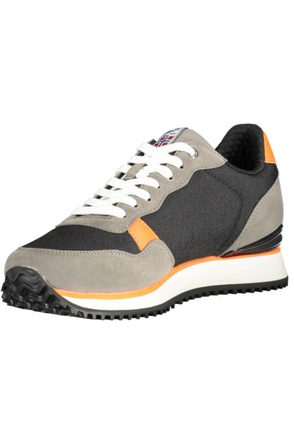 Napapijri - Gray Polyester Men Sneaker