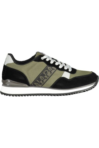 Napapijri - Green Polyester Men Sneaker