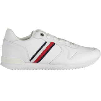 Tommy Hilfiger - White Polyester Mens Sneaker