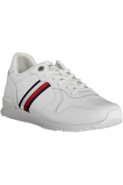 Tommy Hilfiger - White Polyester Men Sneaker