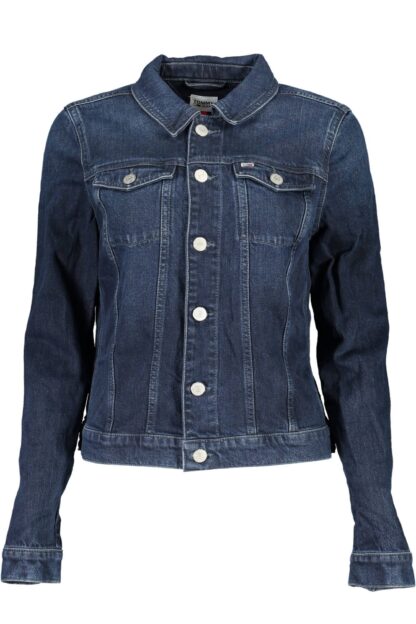 Tommy Hilfiger - Blue Cotton Women Jacket