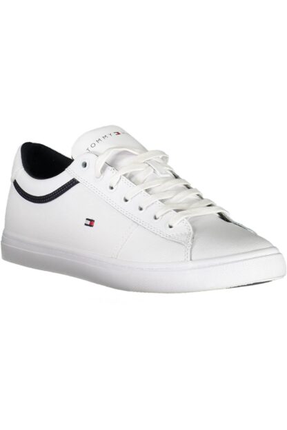 Tommy Hilfiger - White Polyester Mens Sneaker