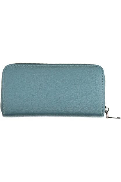 BYBLOS - Blue Polyurethane Women Wallet