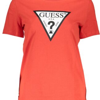 Guess Jeans - Pink Cotton Women T-Shirt