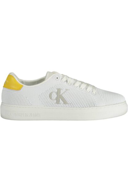 Calvin Klein - White Polyester Men Sneaker