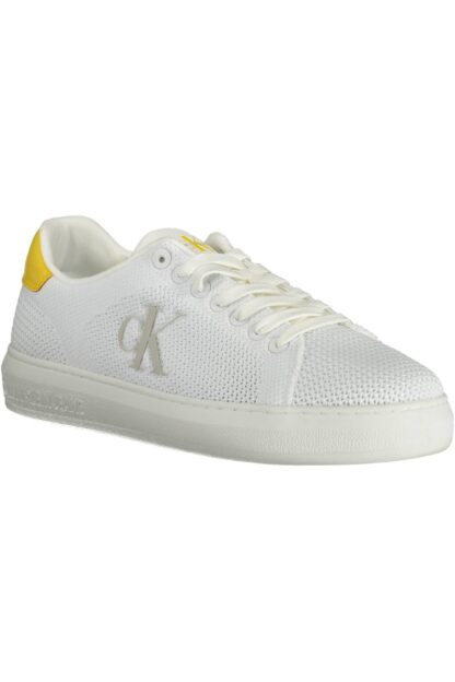 Calvin Klein - White Polyester Men Sneaker