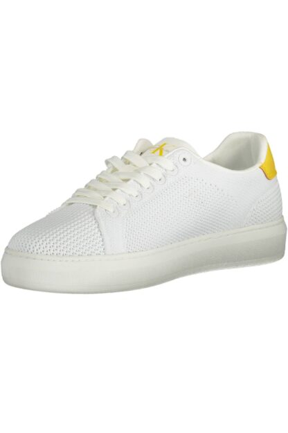 Calvin Klein - White Polyester Men Sneaker