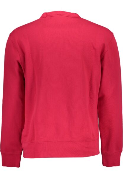 Just Cavalli - Red Cotton Men Sweater